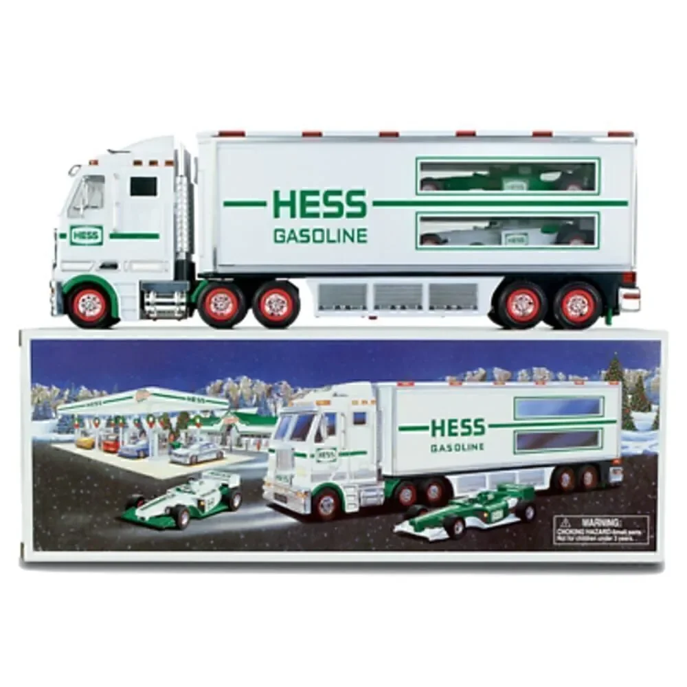 2003 Hess Gasoline Hess Truck with Racecars 14